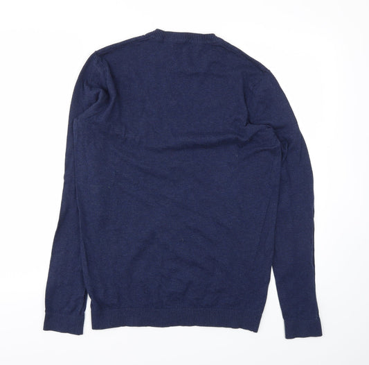 ASOS Mens Blue Pullover Sweatshirt Size S