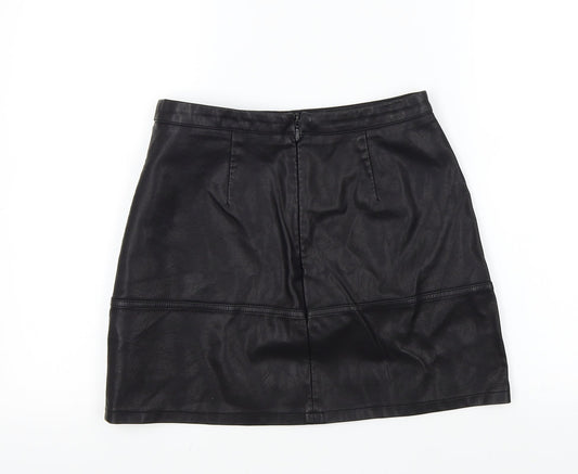 New Look Womens Beige A-Line Skirt Size 10
