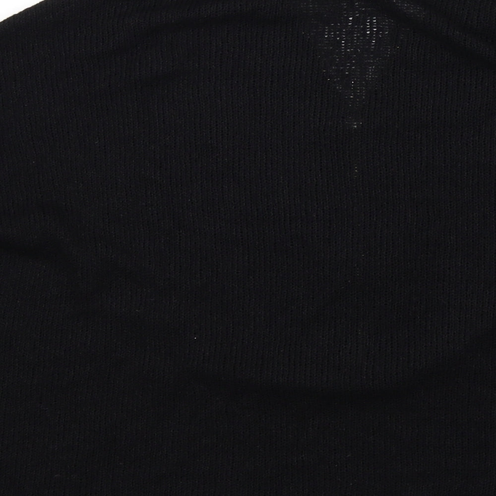 River Island Womens Black Pullover Jumper Size 8