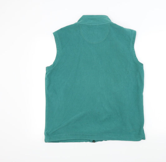 Crane Sports Womens Green Jacket Waistcoat Size L