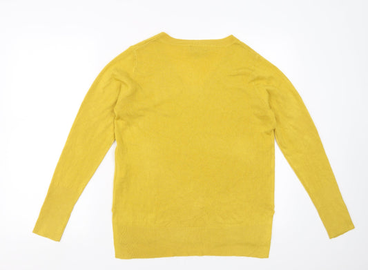 Primark Womens Yellow Pullover Jumper Size L