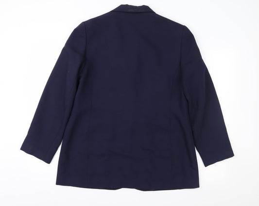 Bonmarché Womens Blue Jacket Suit Jacket Size 16