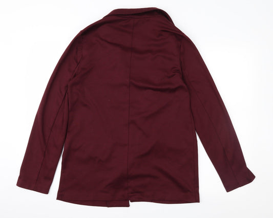 New Look Womens Red Jacket Size 10