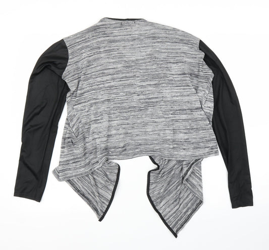Nice Womens Grey Cardigan Jumper Size M