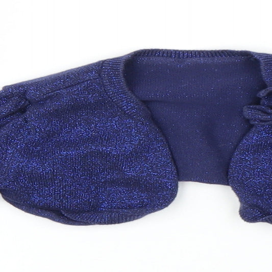 Mothercare Girls Blue Cardigan Jumper Size 2 Years - Bolero