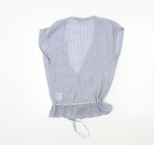 Select Womens Grey Knit Pullover Jumper Size 14