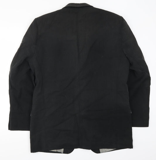 Fellini Mens Grey   Jacket Suit Jacket Size 40