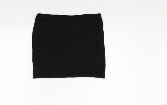 H&M Womens Black Mini Skirt Size S