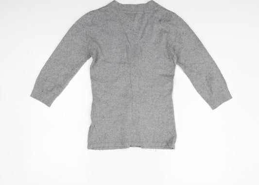 Kaliko Womens Grey Pullover Jumper Size 8