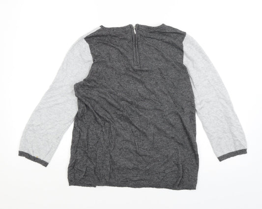 The Collection Womens Grey Pullover Jumper Size 12