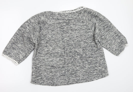 Marks and Spencer Womens Grey Pullover Jumper Size 18