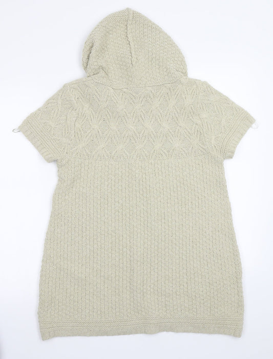 Davida Womens Beige Pullover Jumper Size 14