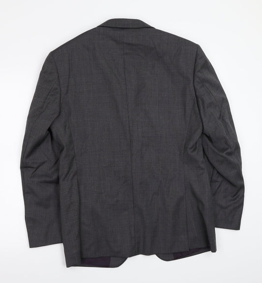 Marks and Spencer Mens Grey Jacket Suit Jacket Size 40