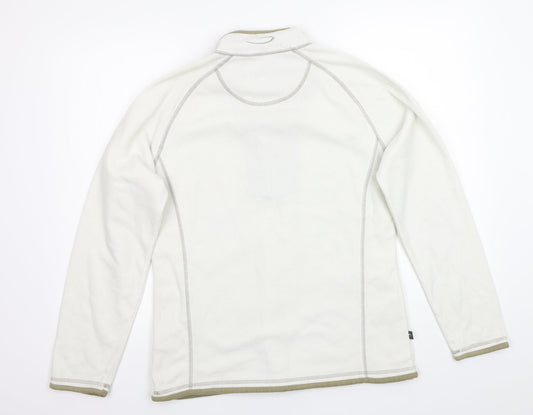 Mountainlife Womens White Pullover Jumper Size 10