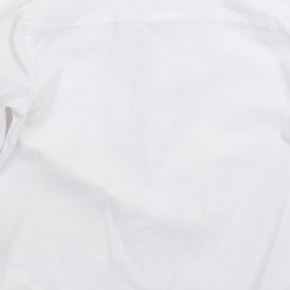 F&F Boys White Basic Button-Up Size 4-5 Years - Formal