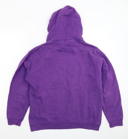All We Do is Womens Purple Pullover Hoodie Size M