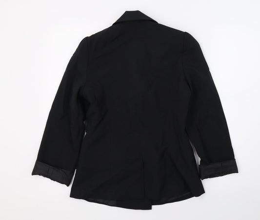 Select Womens Black Jacket Blazer Size 10
