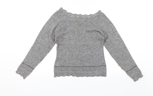 Together Womens Grey Pullover Jumper Size 12