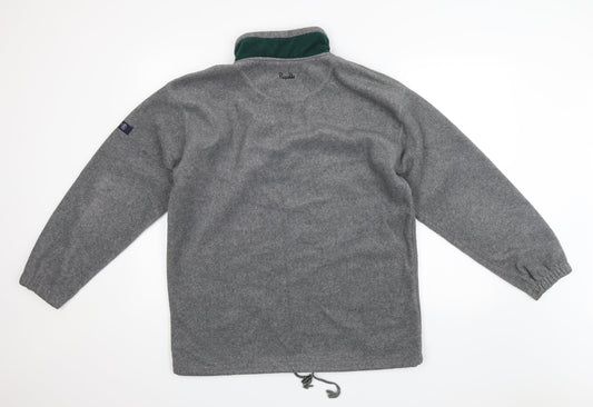 Republic Mens Grey Pullover Jumper Size S