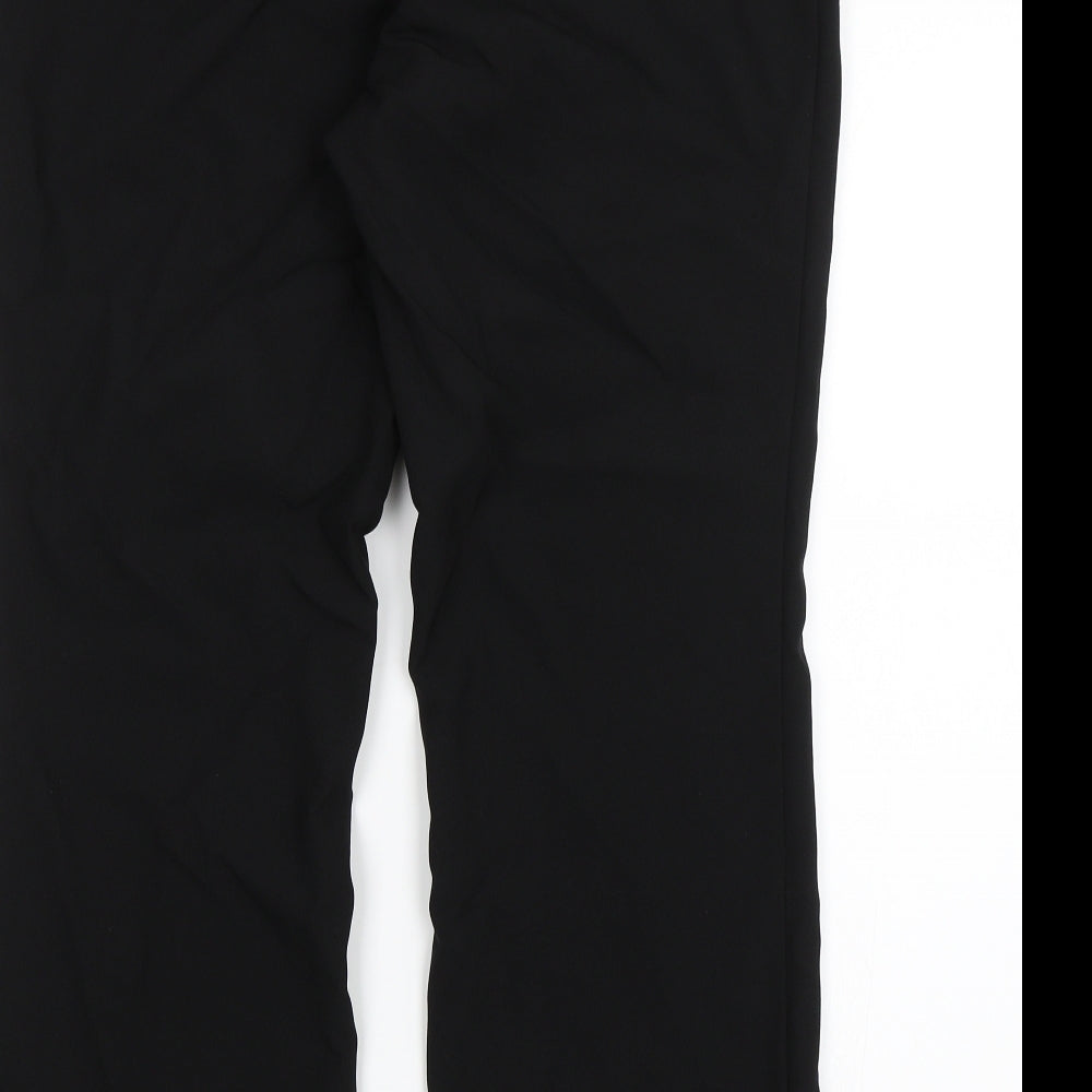 Brand and care label for Papaya women’s black dress pants trousers, size UK 14, 26-inch leg