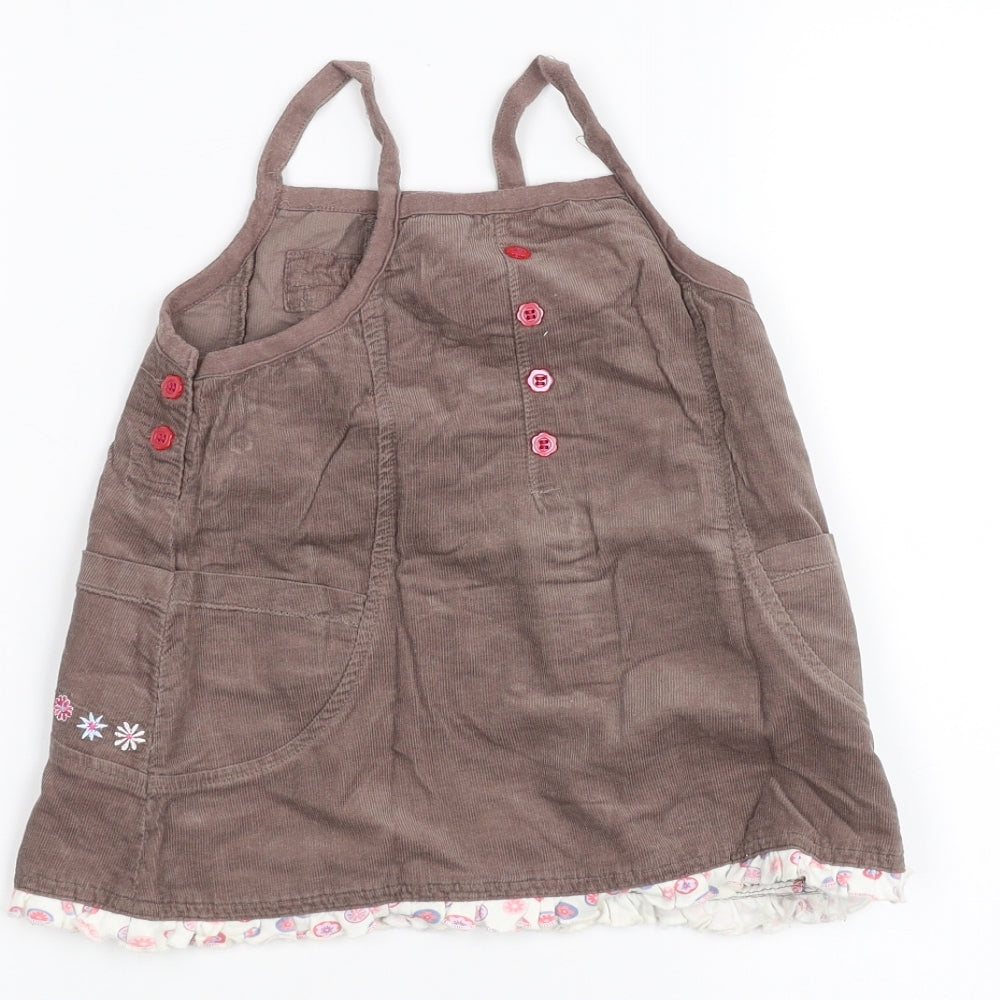 MINIMODE Baby Brown Basic Tank Size 6-9 Months