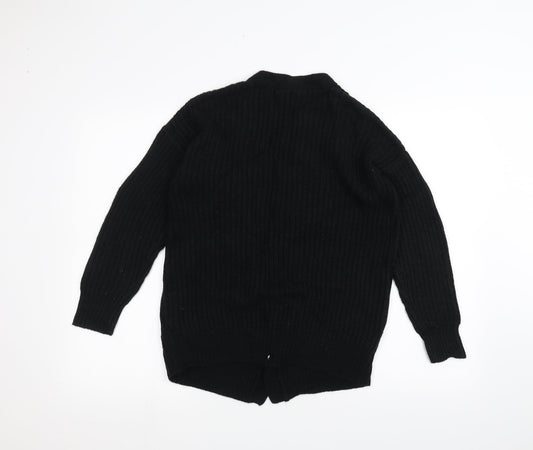 pep & Co Womens Blue Knit Jacket Coatigan Size S