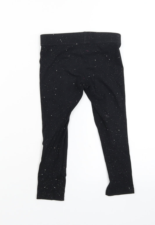 gap kids Girls Black Jogger Trousers Size XS