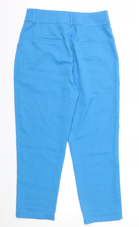 Honor Womens Blue Trousers Size 10 L26 in