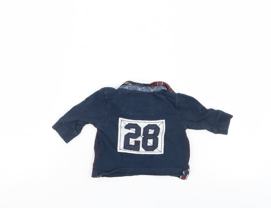 NEXT Boys Blue Basic Polo Size 3-6 Months