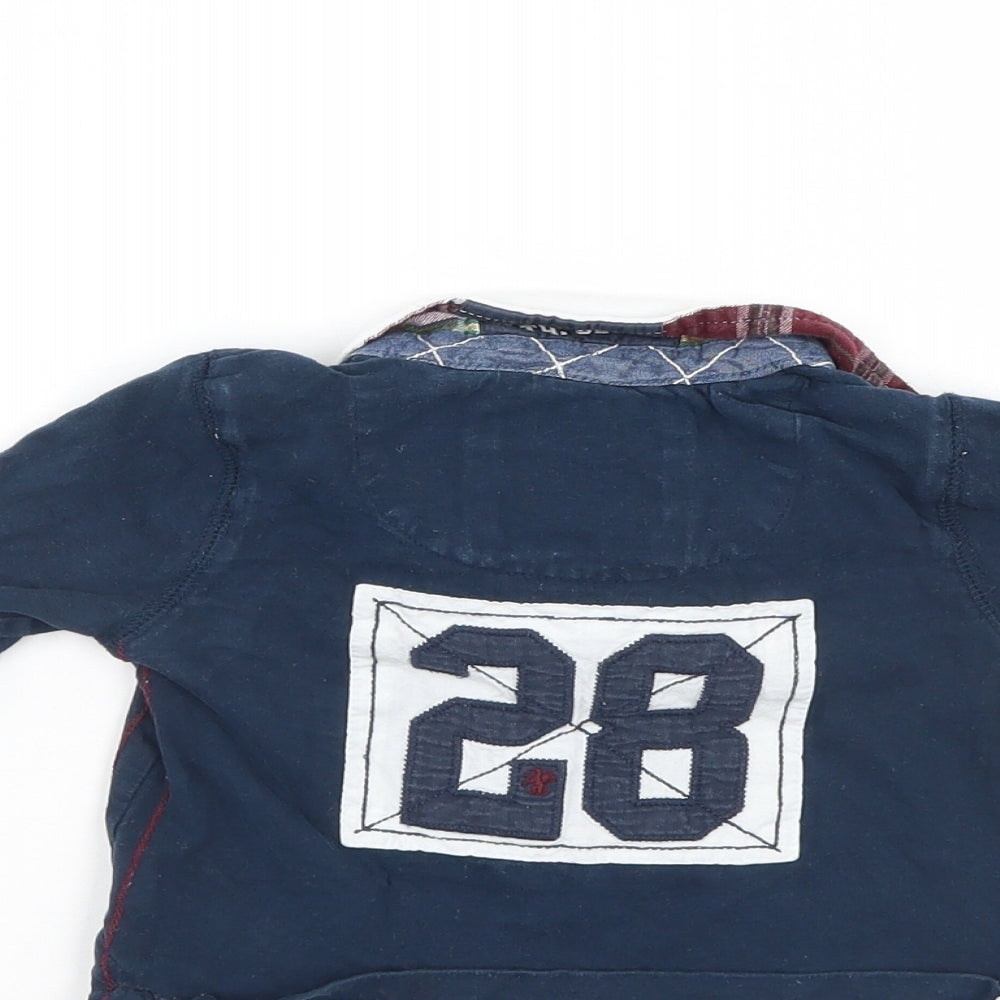 NEXT Boys Blue Basic Polo Size 3-6 Months