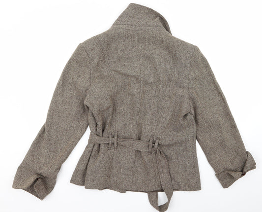 MIA Womens Beige Jacket Size 16