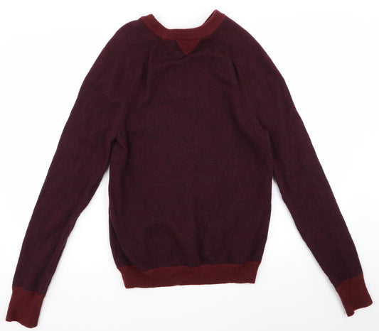 Preworn Womens Red Pullover Jumper Size S