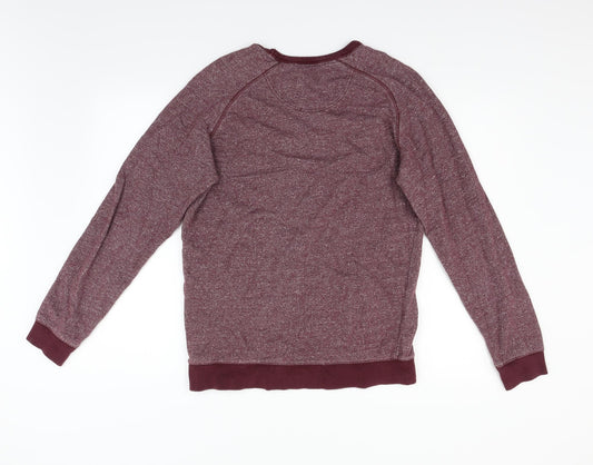 ONLY & SONS Mens Red Pullover Jumper Size M
