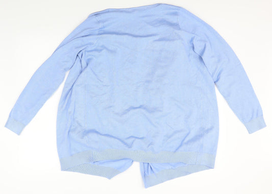 Anthology Womens Blue   Cardigan Jumper Size 16