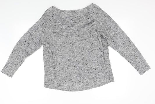 Oasis Womens Grey Pullover Jumper Size L
