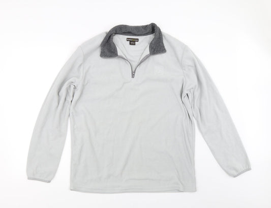 atlasformen Mens Blue Fleece Jacket Size M