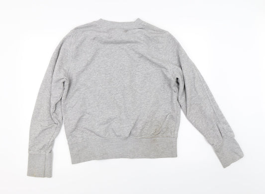 H&M Womens Grey Pullover Sweatshirt Size L