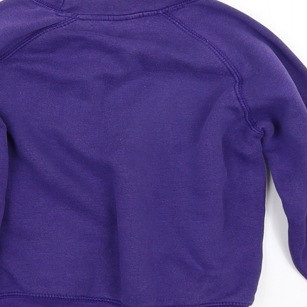 westex Boys Purple Pullover Sweatshirt Size 5-6 Years