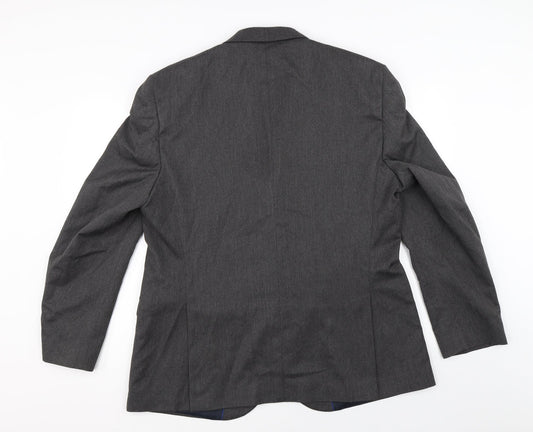 Marks and Spencer Mens Grey Jacket Suit Jacket Size 44