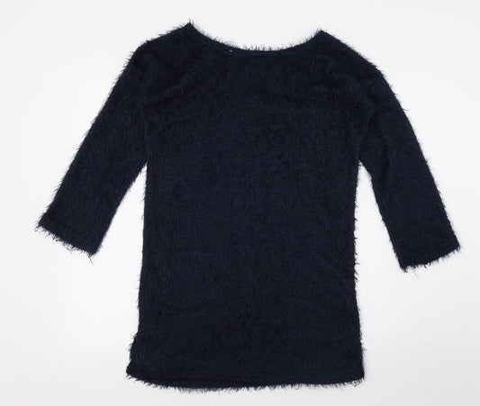 Preworn Womens Blue Pullover Jumper Size S