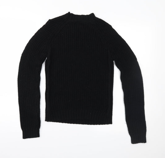 E-vie Girls Black Pullover Jumper Size 11-12 Years