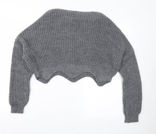 Loving This Womens Grey Pullover Jumper Size S