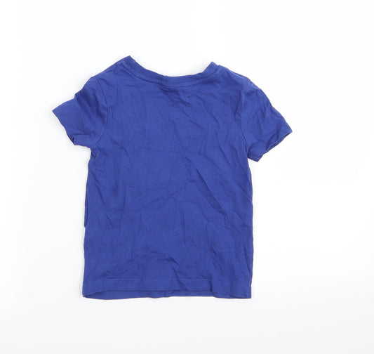 Asda George Boys Blue Basic T-Shirt Size 18-24 Months - The Incredibles