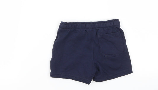 Blue Zoo Boys Blue Capri Trousers Size 12-18 Months