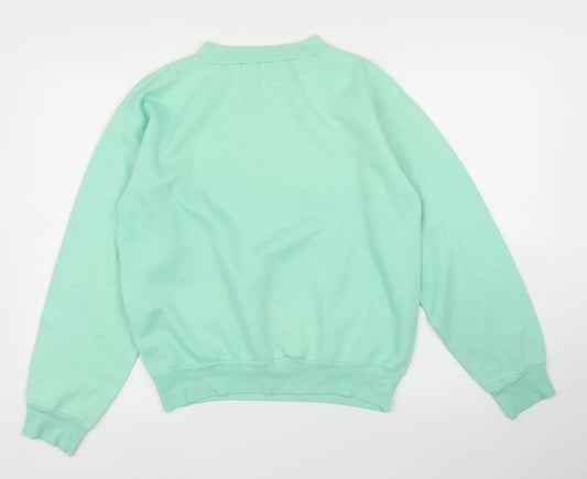 Preworn Womens Green Pullover Jumper Size M