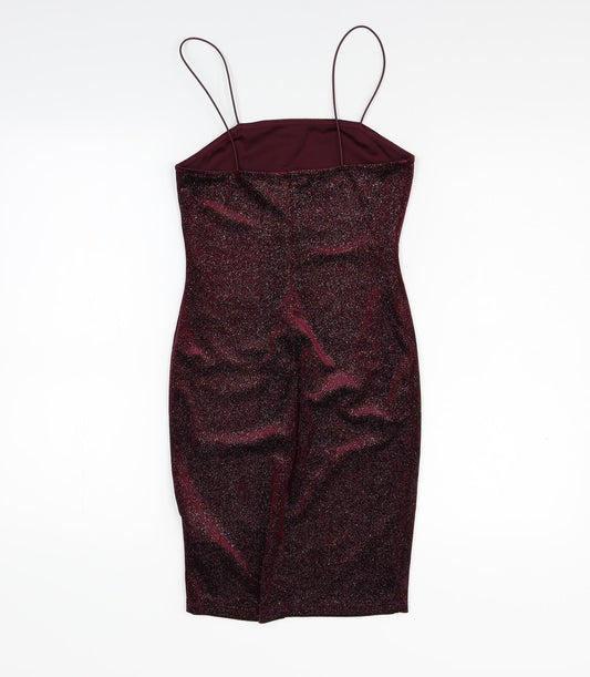 New Look Womens Pink Fit & Flare Size 8
