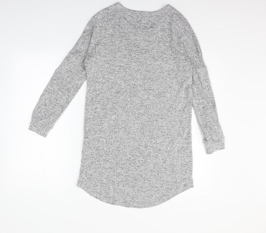 LOVE TO LOUNGE Womens Grey Fit & Flare Size XS