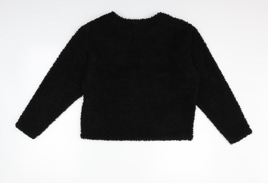 Preworn Womens Black Pullover Jumper Size M