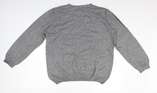 Marks and Spencer Womens Grey Pullover Jumper Size XL
