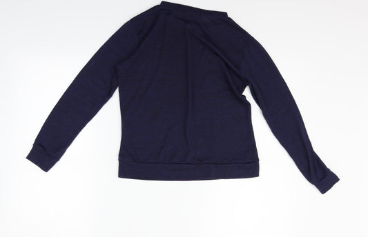 Star Womens Blue Pullover Jumper Size S
